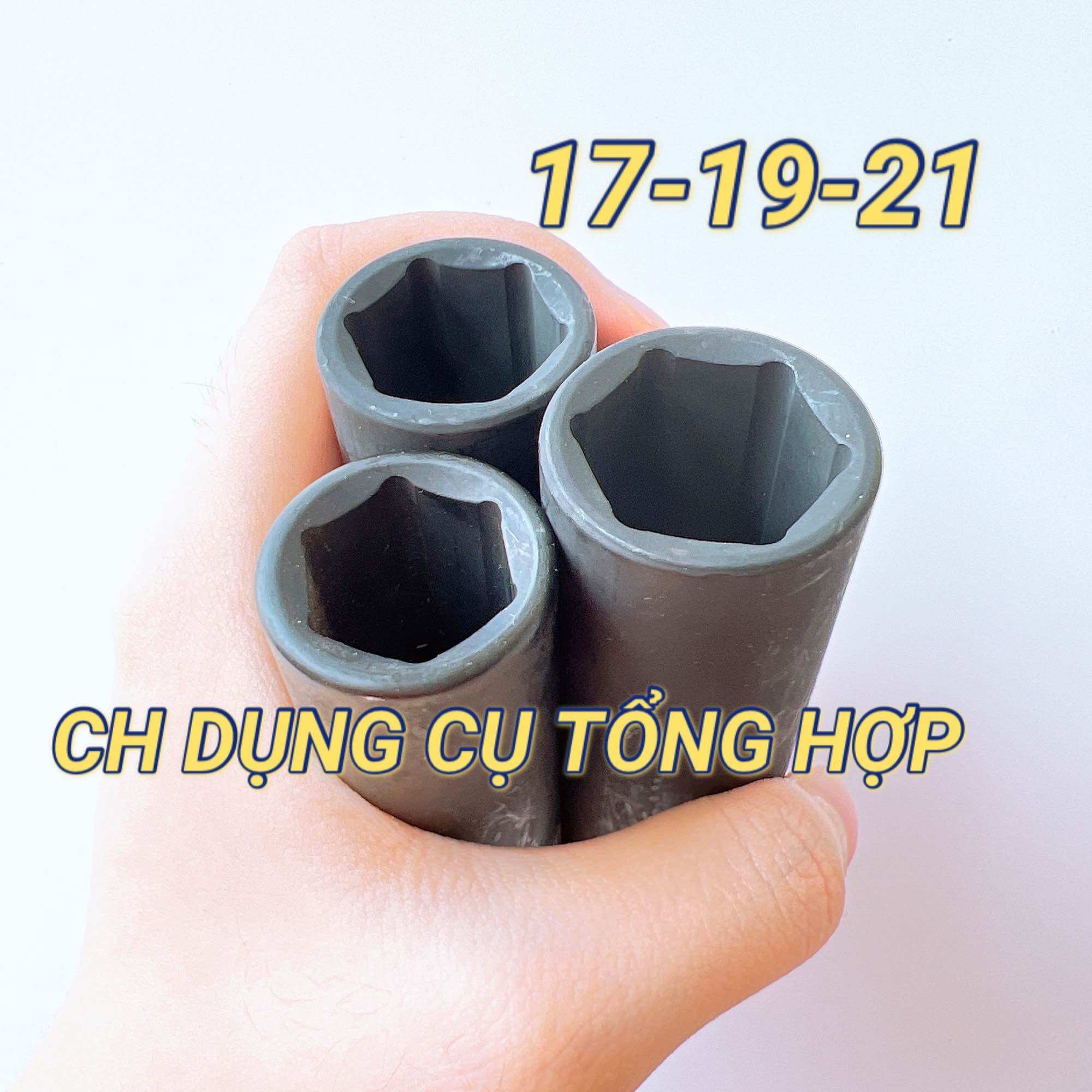Bộ tuýp tháo mâm xe 17-19-21 Santa (Combo tuýp 17-19-21)