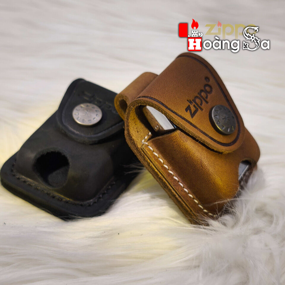 Bao da đựng bật lửa quái size lớn ( da mềm có lỗ đẩy zippo )