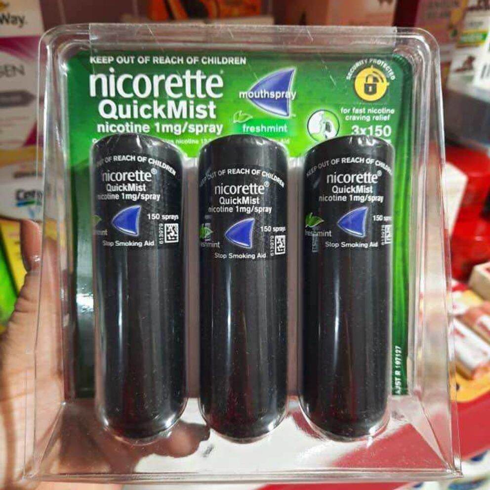 Nicorette Quickmist Spray Mouth Spray 2 Pack