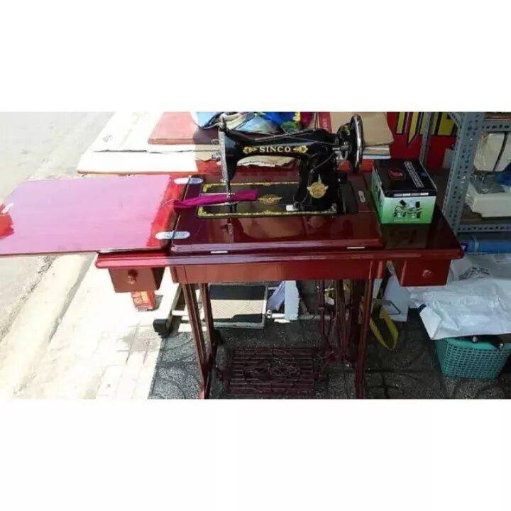 Bàn thùng máy may gia đình cổ điển