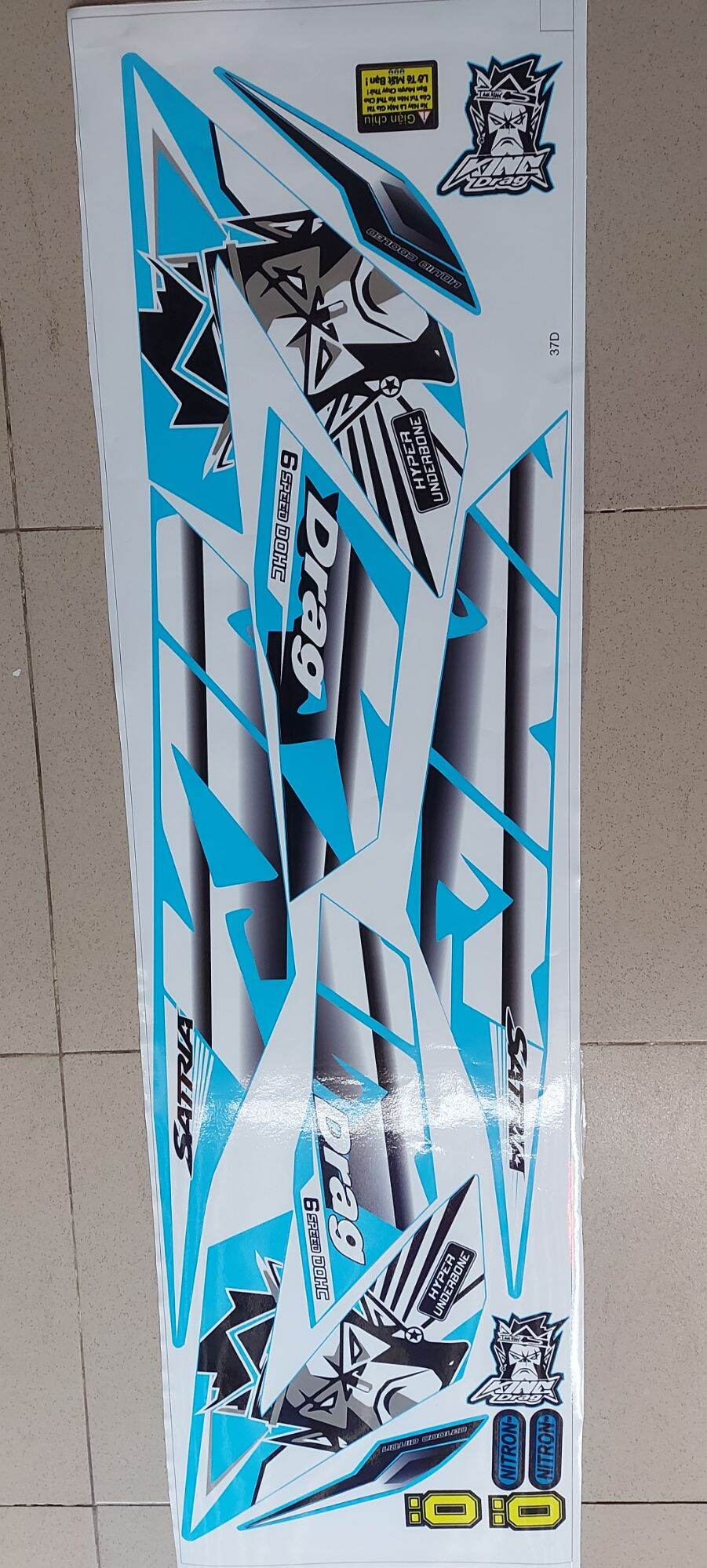 tem rời satria xanh kinhdrag