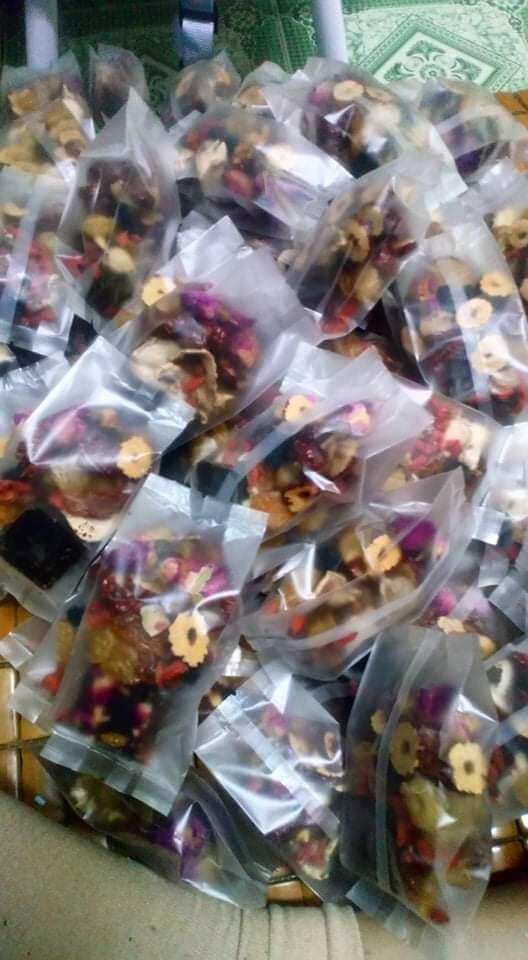 Combo 10 gói trà gừng đường nâu
