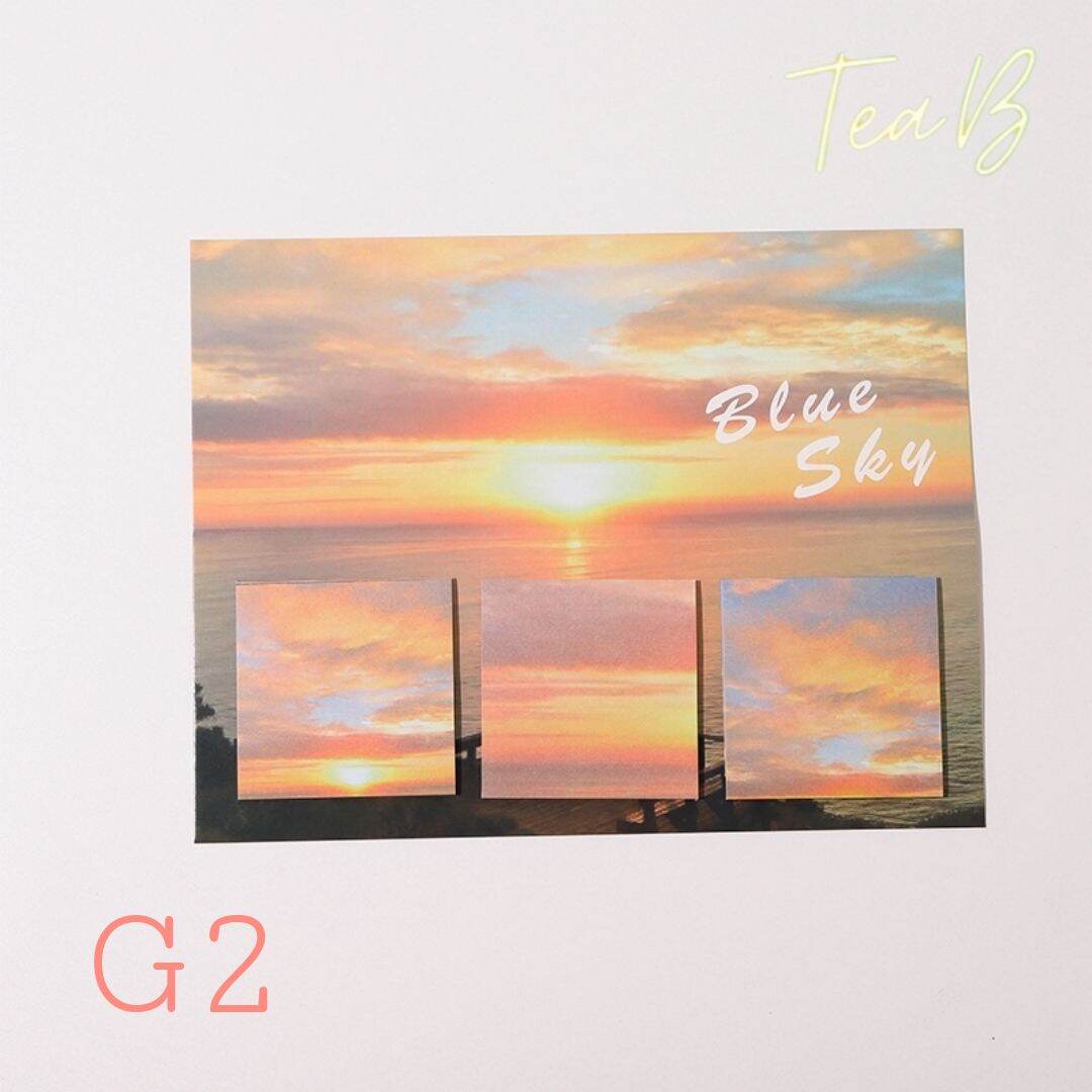 Set 60 tờ giấy note (ghi chú) phong cảnh (Tea.B/N01)