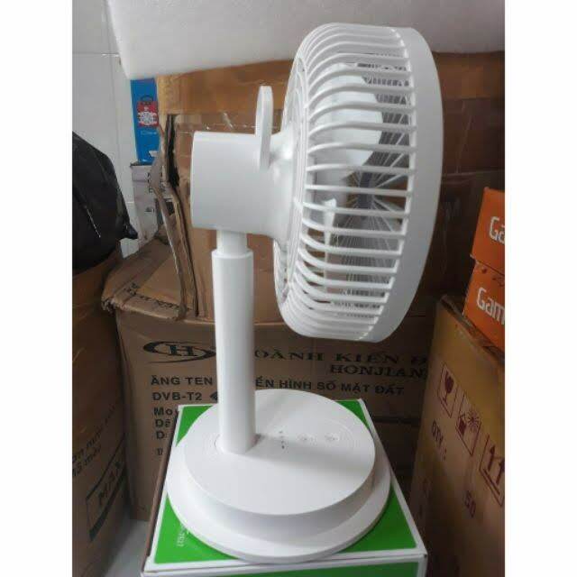 Quạt Sạc Để Bàn Có Đèn Led Đa Năng Dp-7627