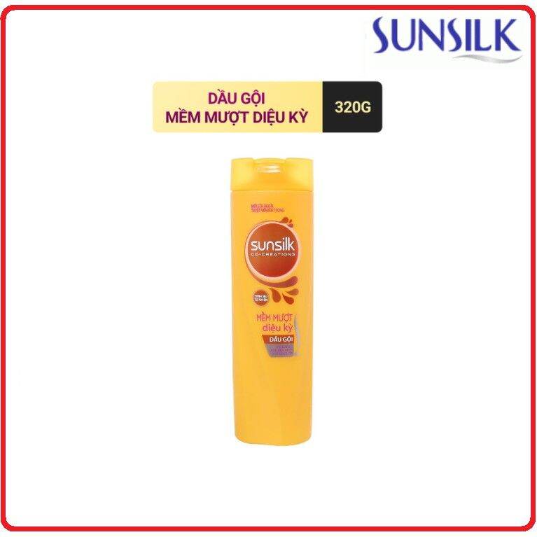 Dầu gội đầu mượt tóc sunsilk 320g