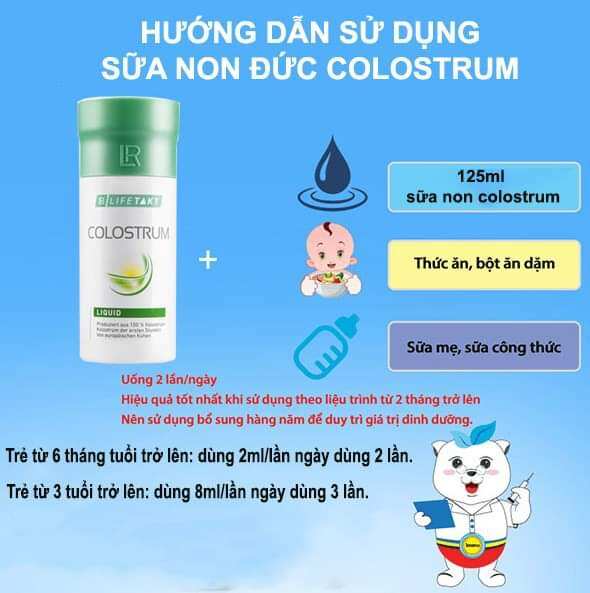 sữa non colostrum đức