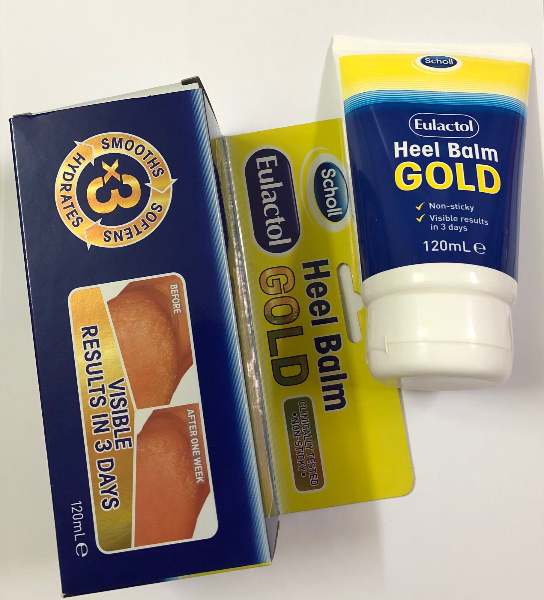 Kem giảm nứt gót chân Eulactol Heel Balm Gold của Úc