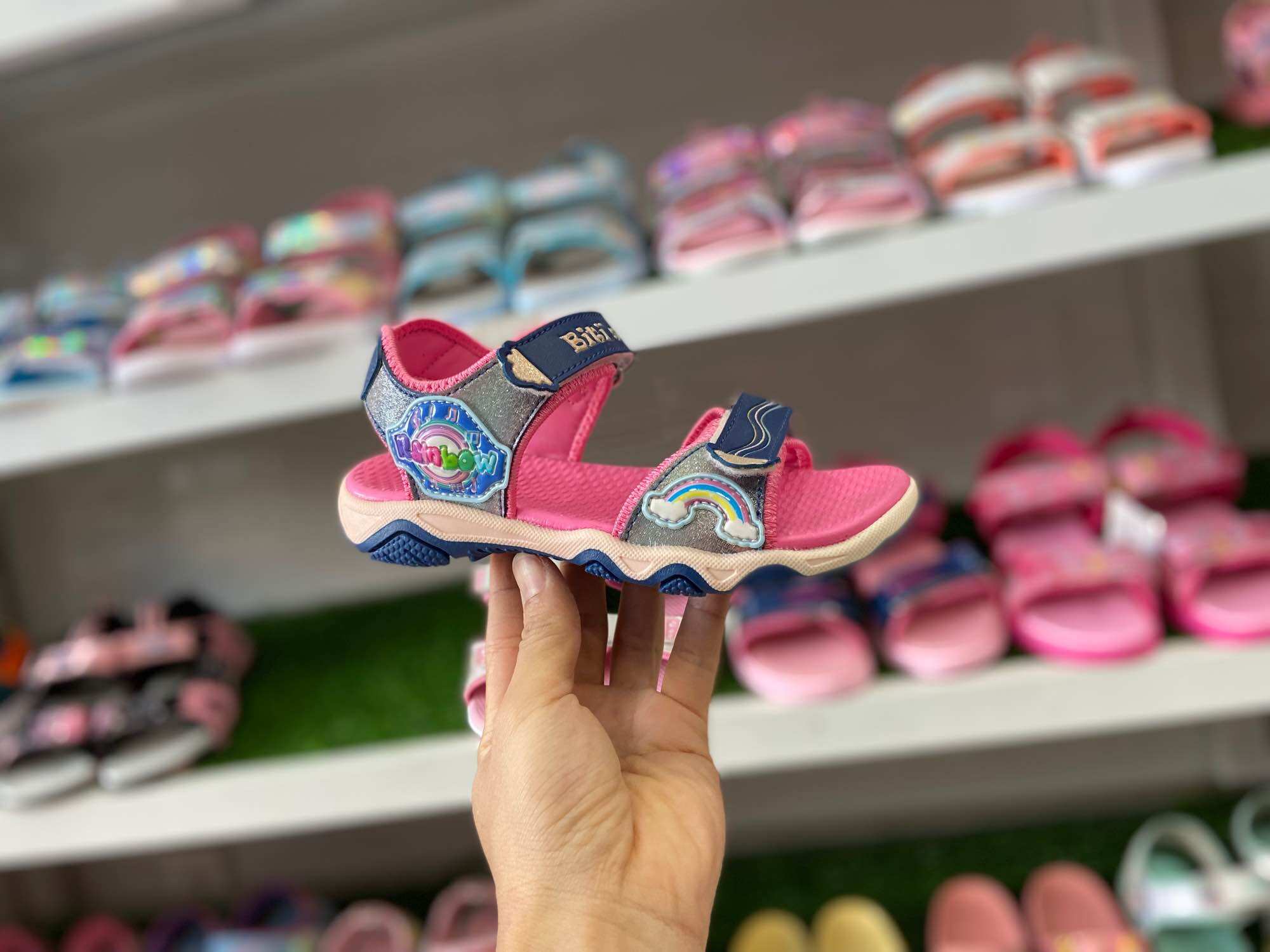Sandal bitis bé gái btg000400