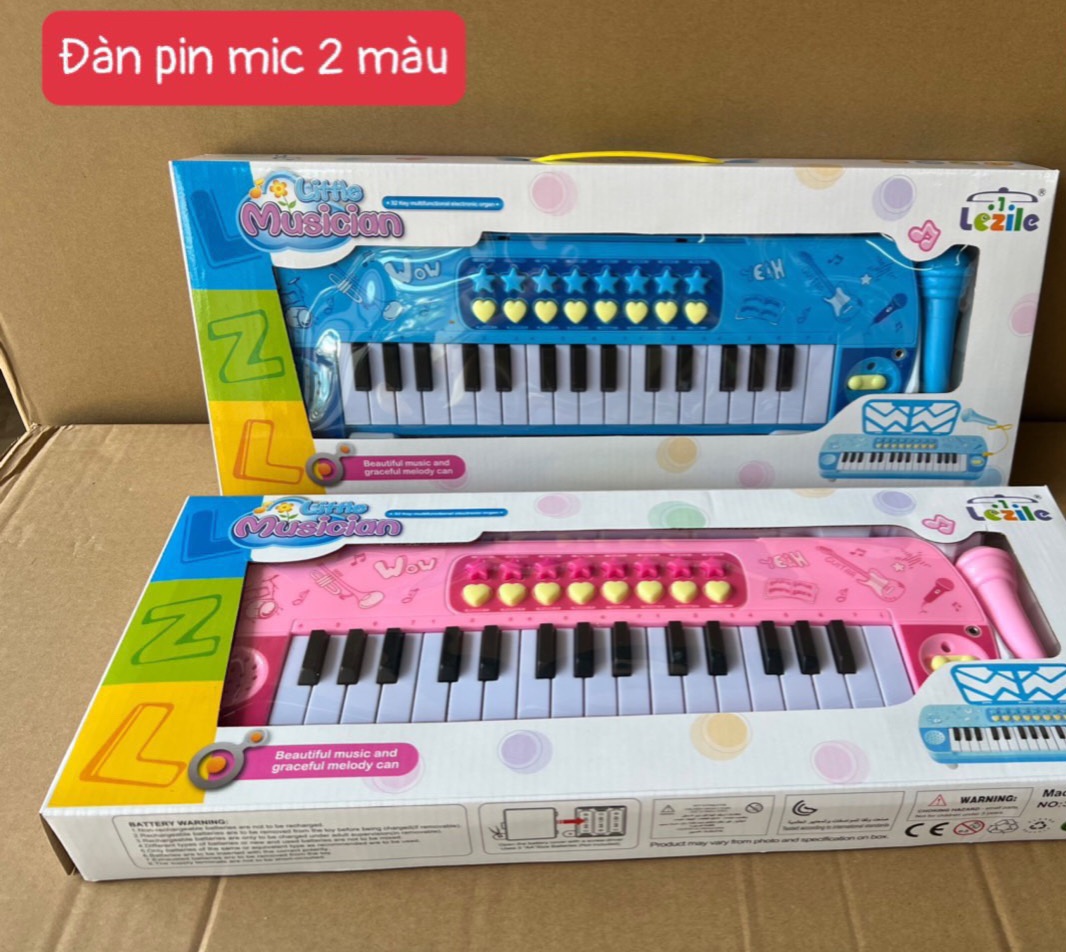 Đàn piano kèm mic cho bé