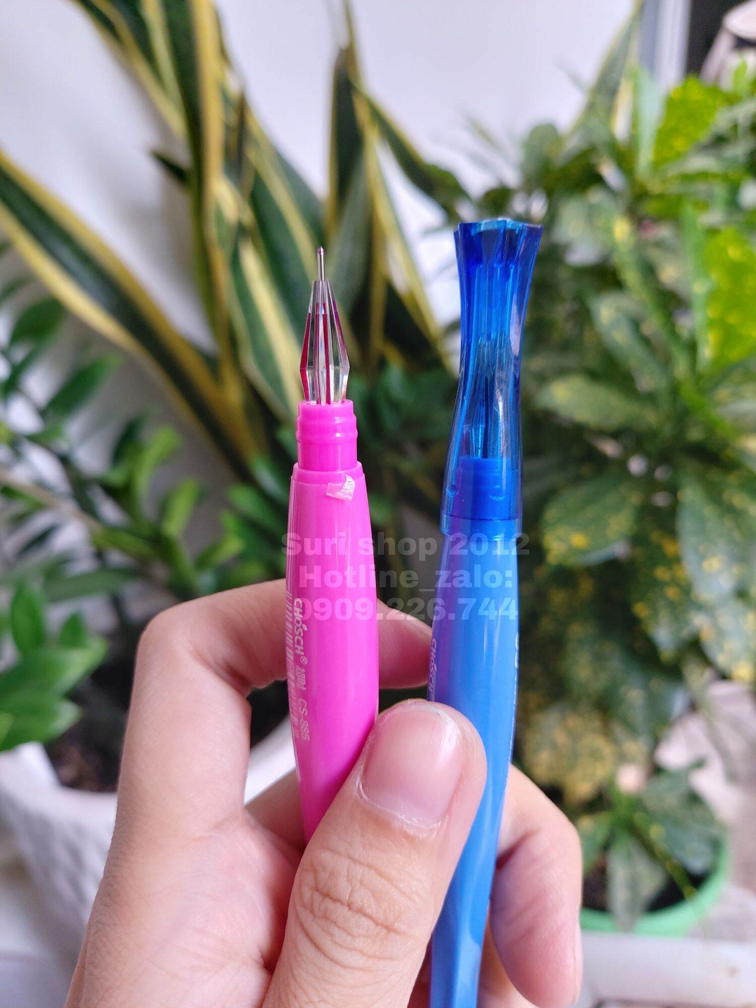 Combo 08 cây bút gel đủ màu mực Chosch CS885