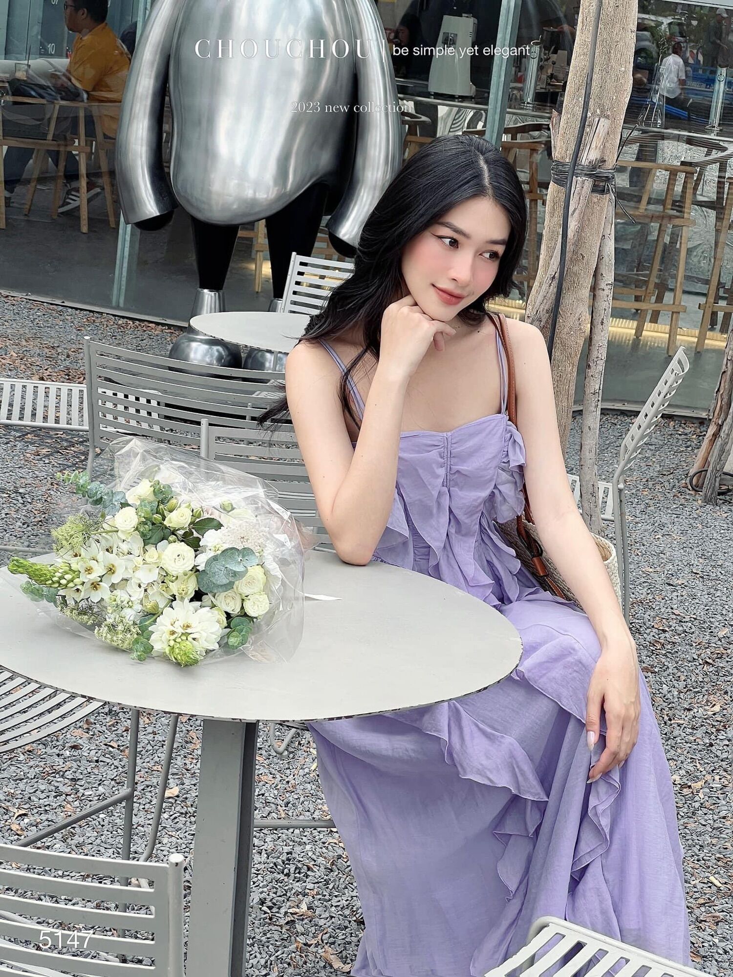 Váy đầm thiết kế đũi tơ kh