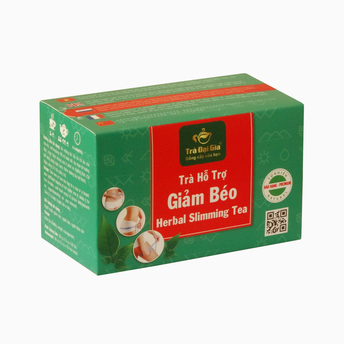 [DATE MỚI] Trà Hỗ Trợ Giảm Béo Trà Đại Gia Túi Lọc (1.5g x 20 gói) 30gam