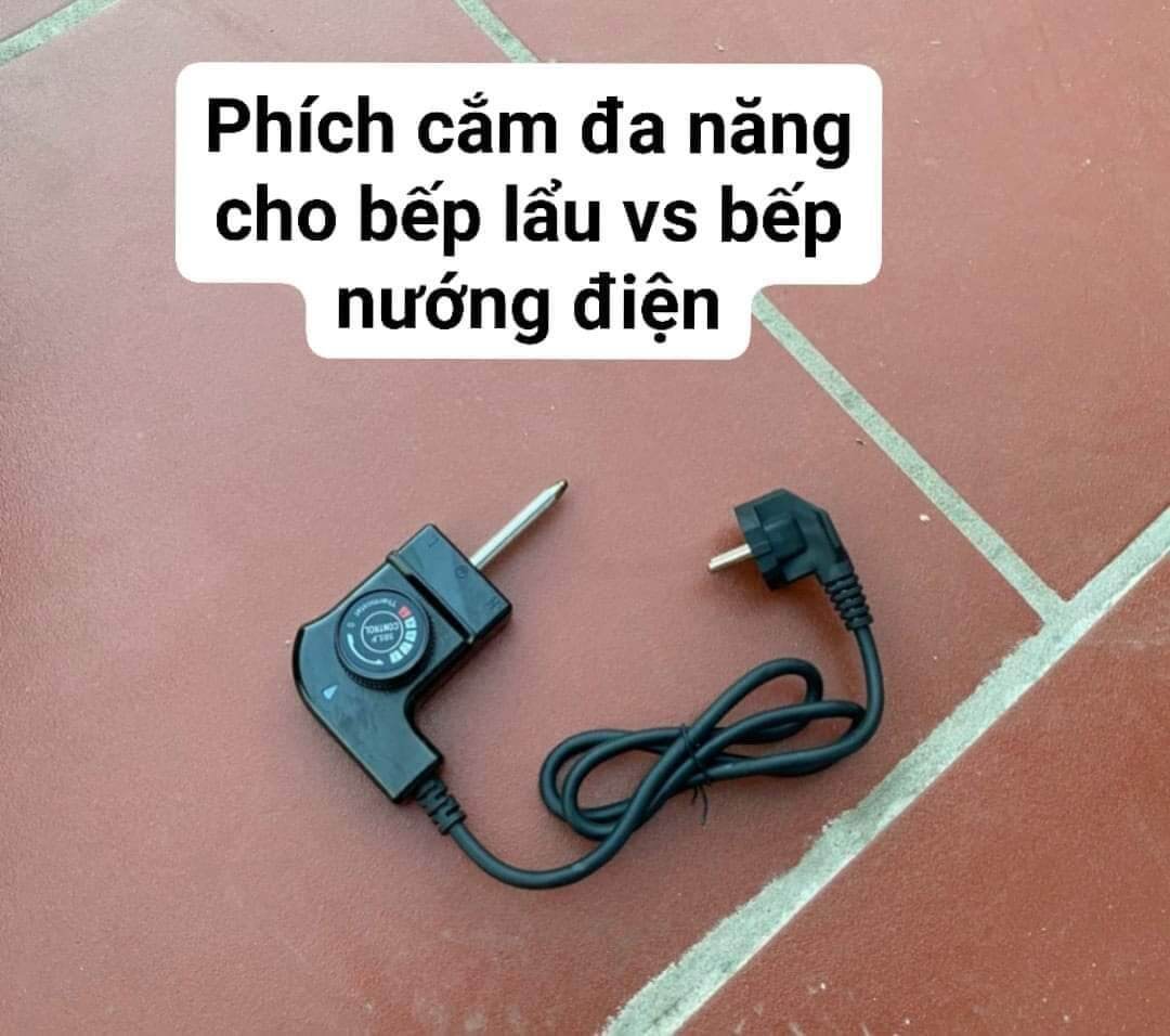 Phích cắm bếp lẩu ,nướng thay thế phích cắm bị hỏng
