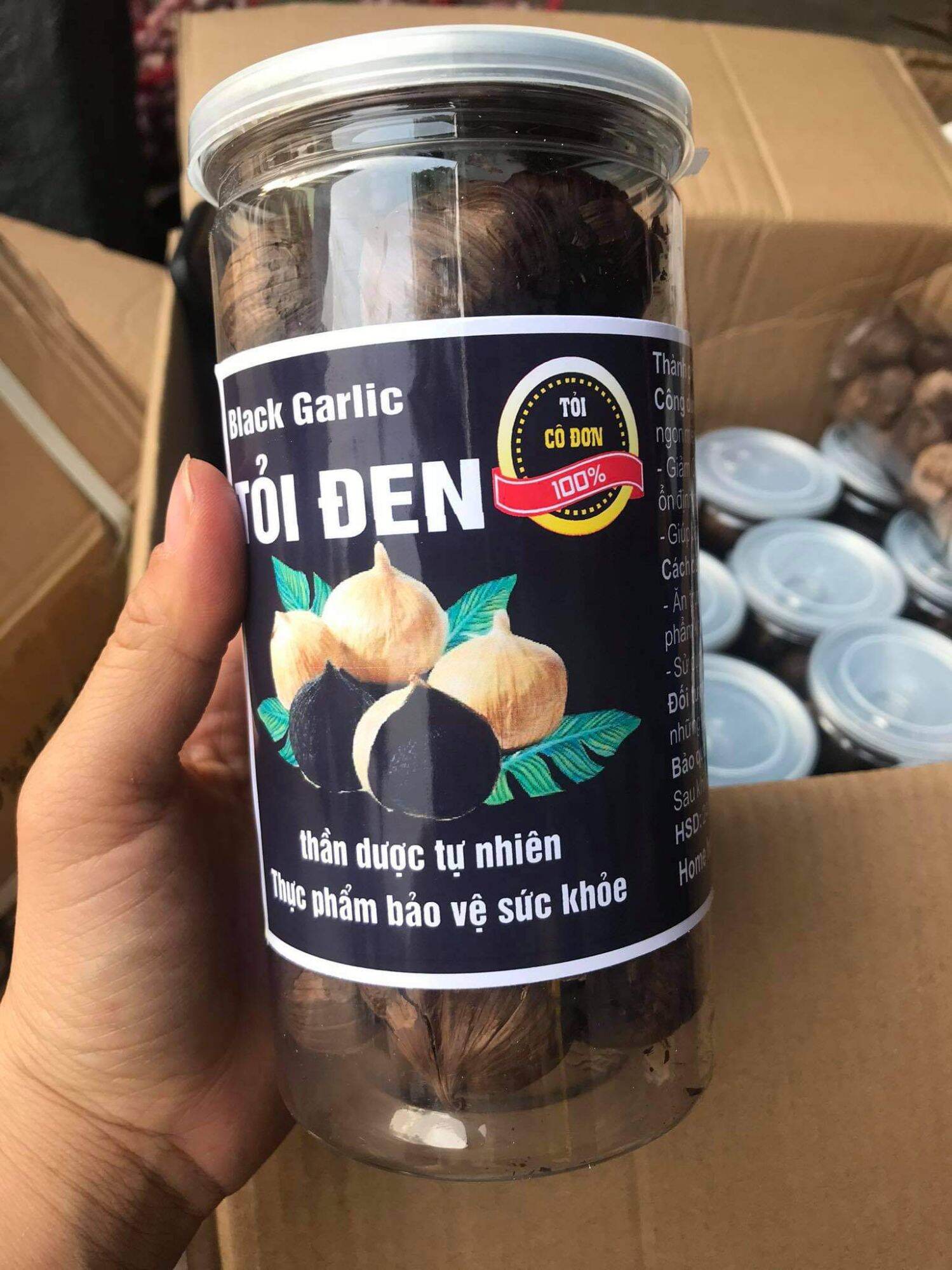 300g tỏi đen cô đơn
