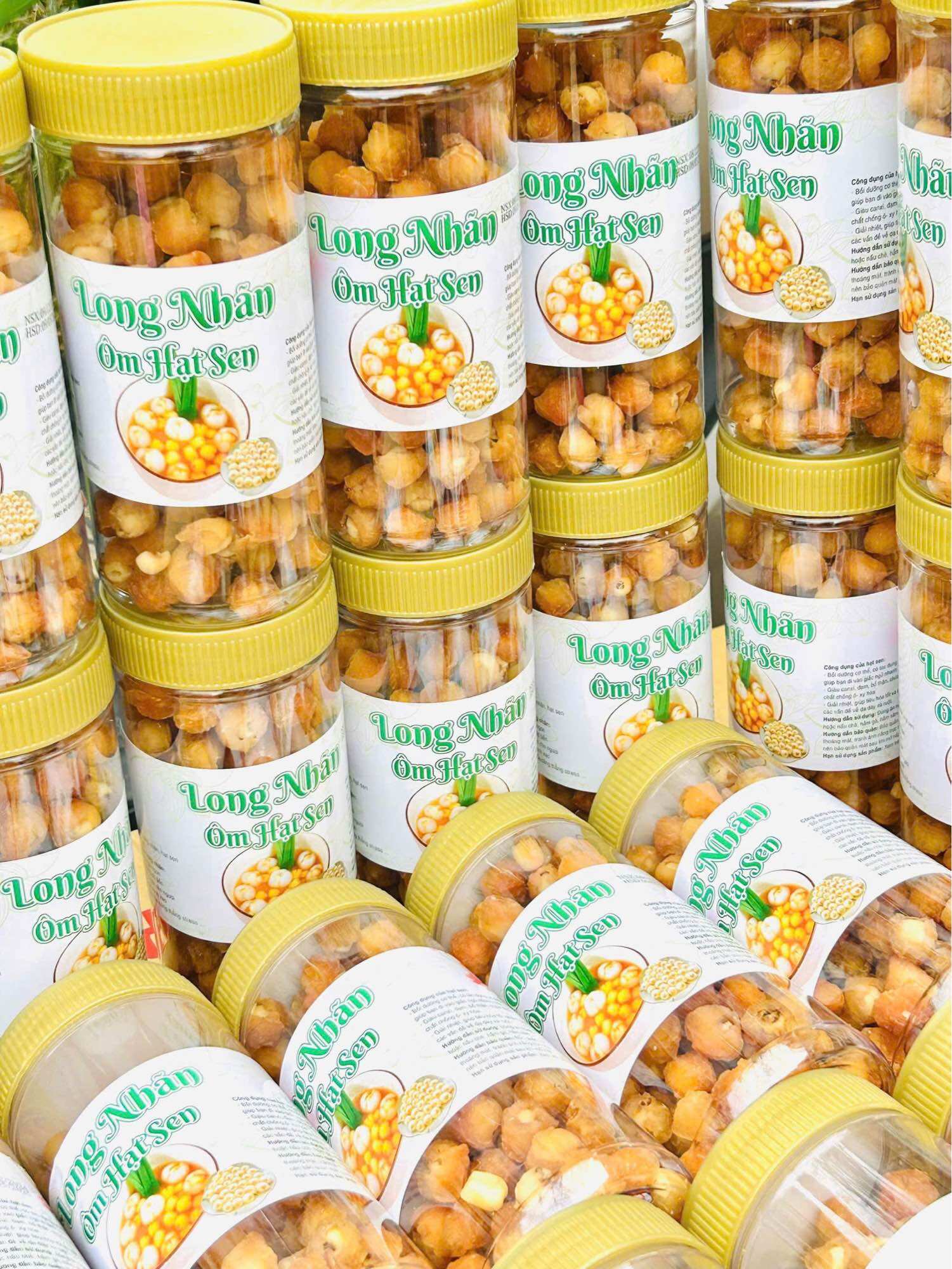 Long Nhãn Ôm Sen hủ 300g