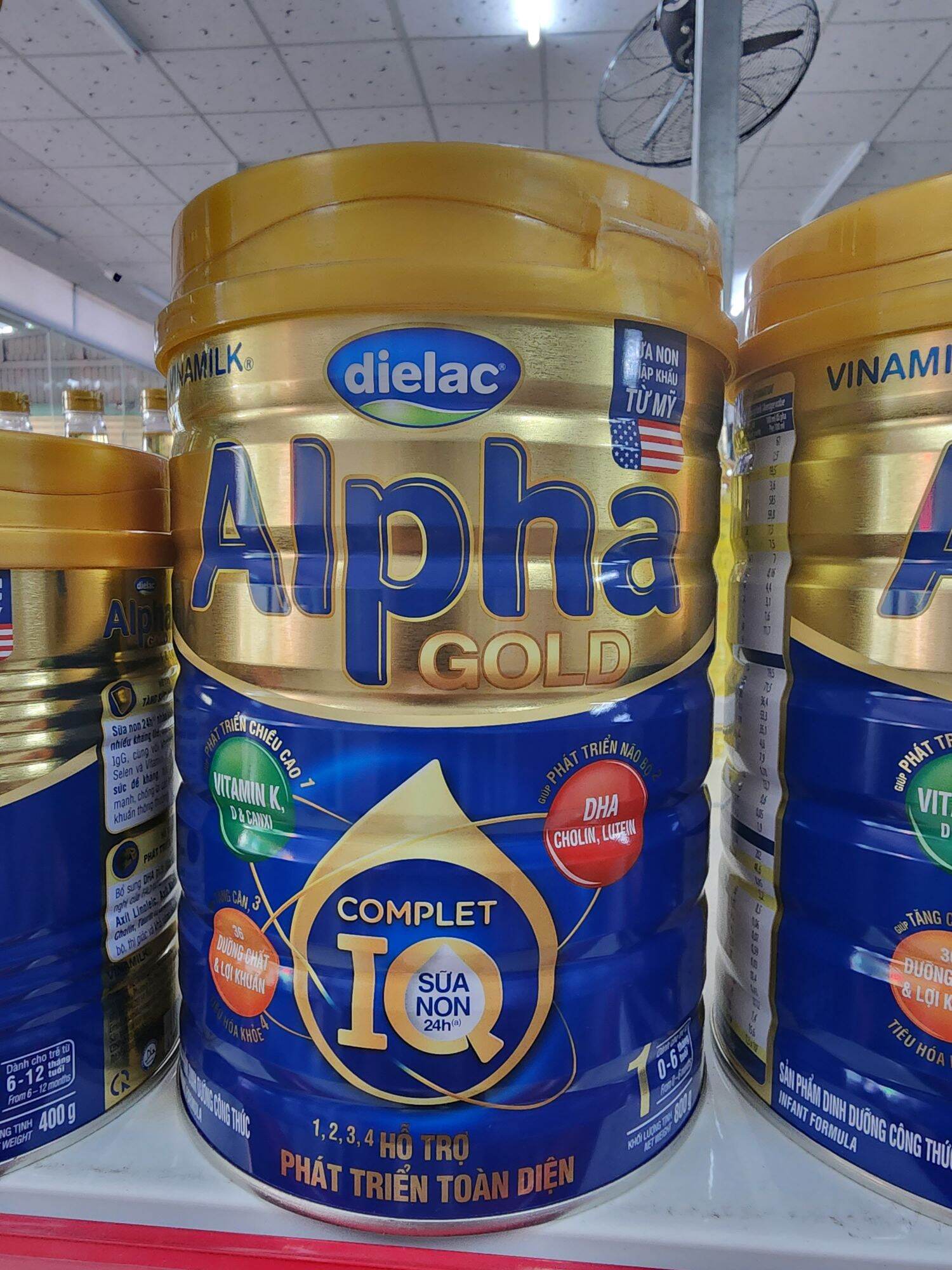 sữa bột dielac alpha gold IQ
