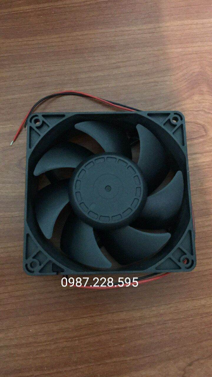 Quạt chống ẩm 48V - Lắp máy phun sương tạo ẩm vỉ siêu âm