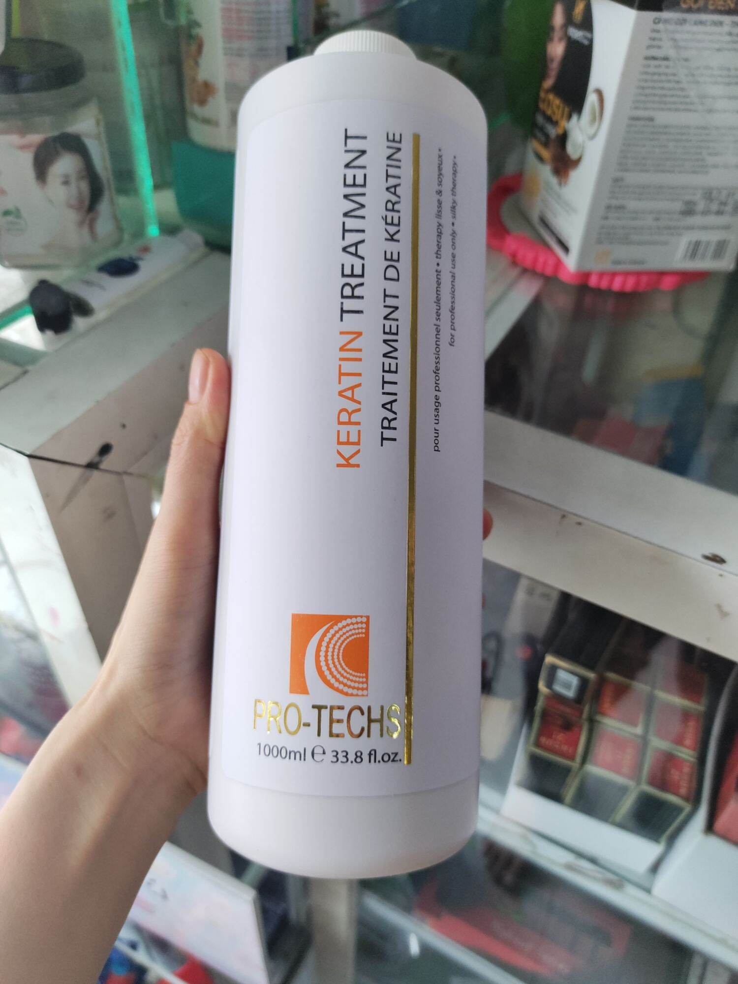 Keratin Treatment Dạng Bọc Phục Hồi Tóc 1000ml Mùi Cafe