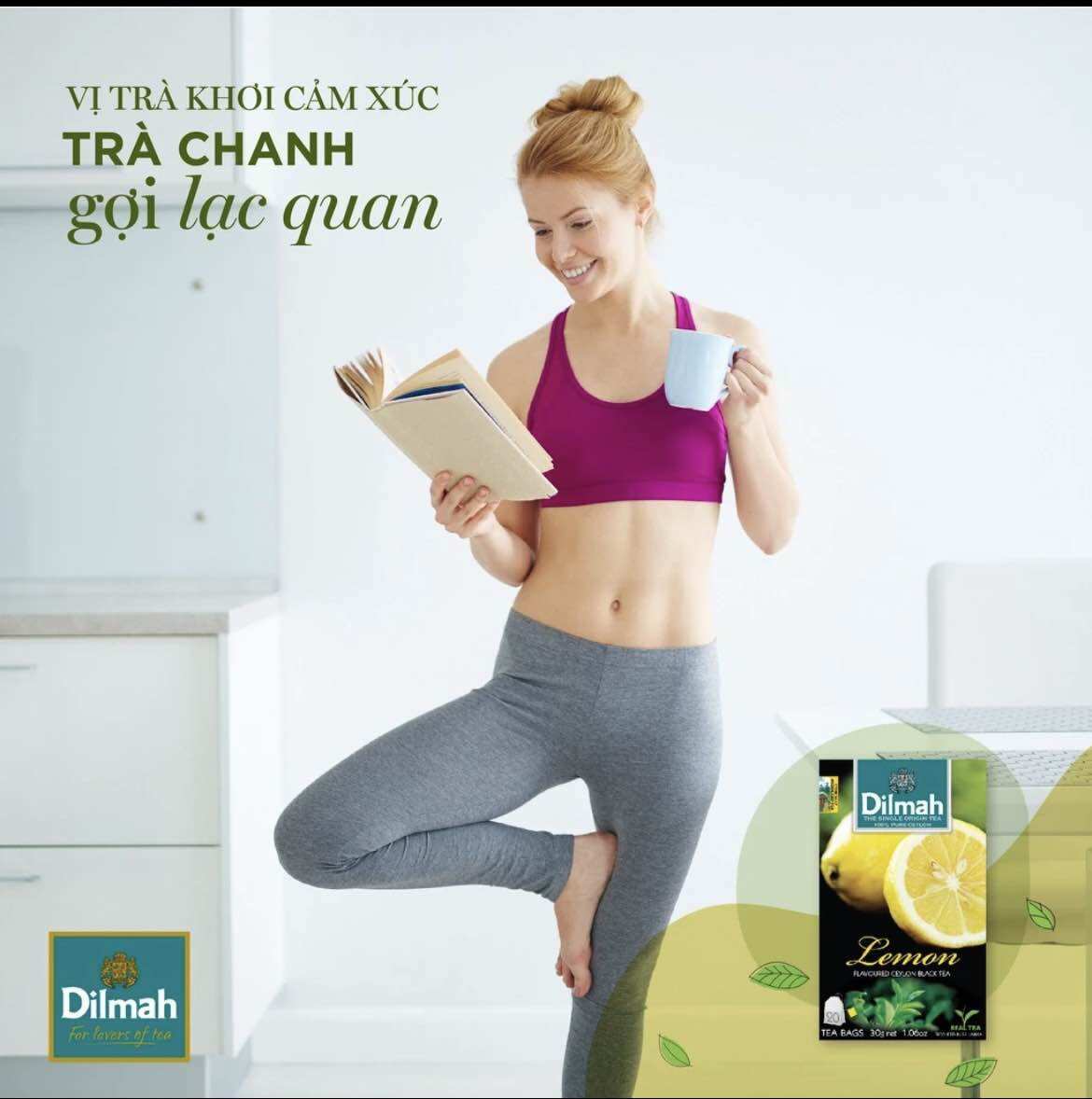 TRÀ DILMAH CAM LÊ