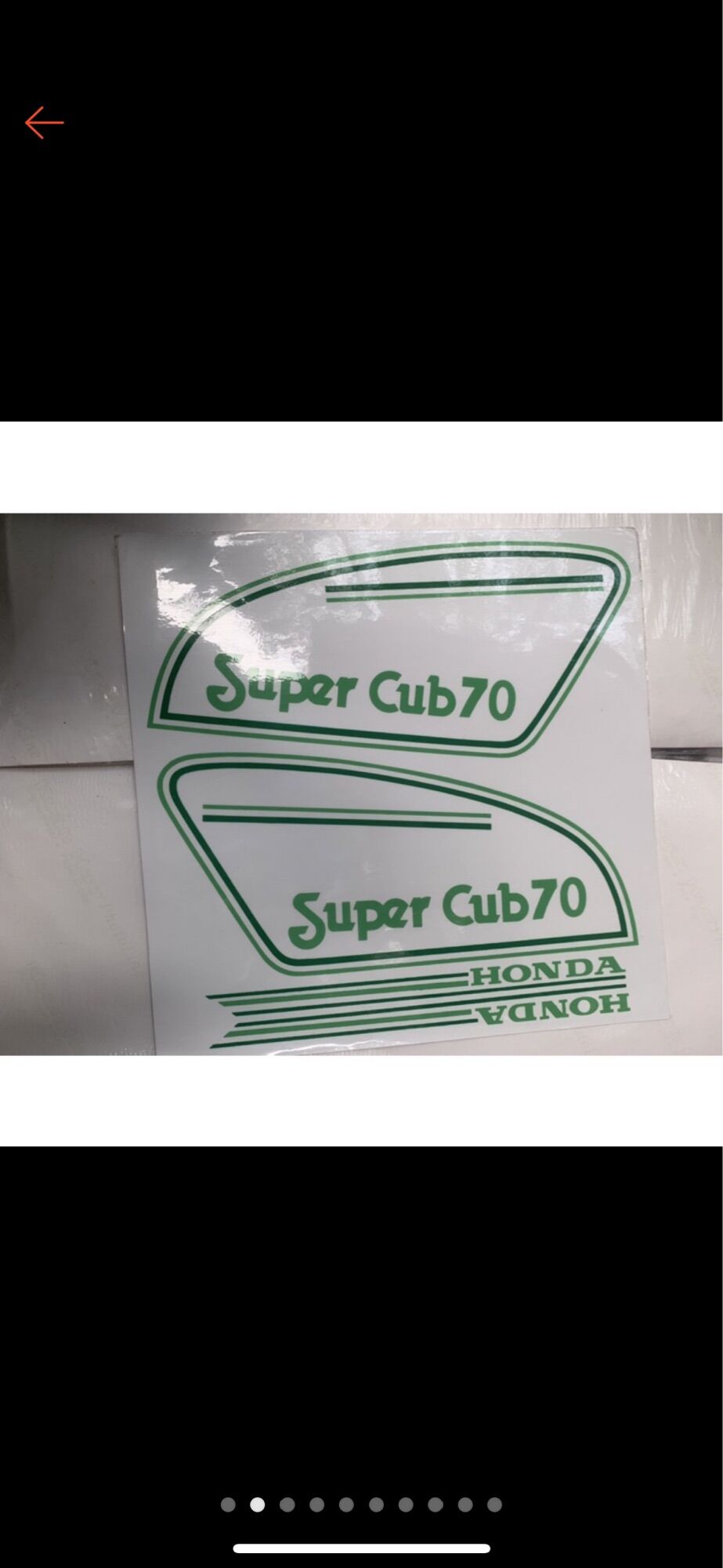 Tem Super Cub 81 cốp vòng 50cc 70cc 90cc !