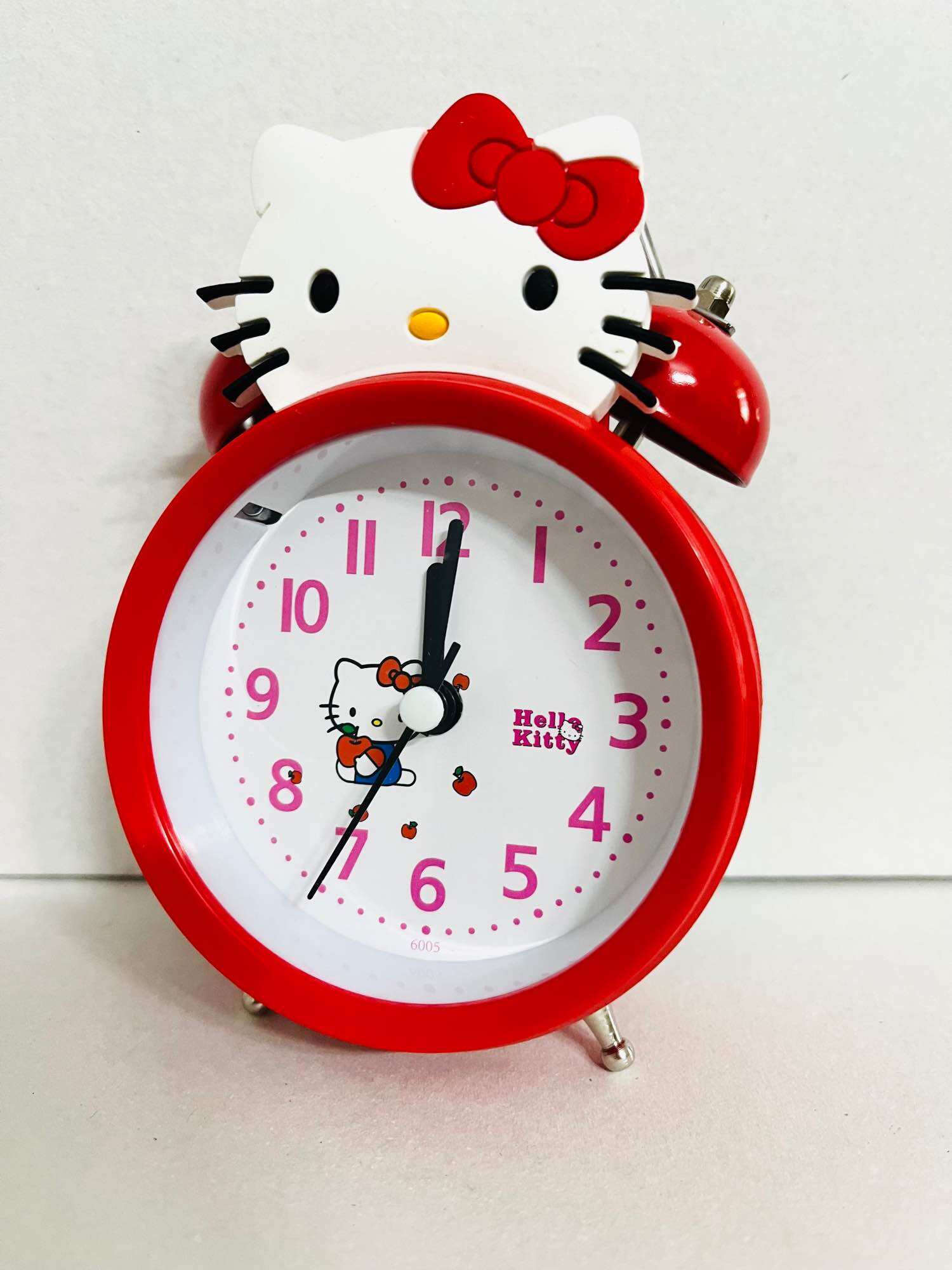 Đồng Hồ Báo Thức Helokitti Có Đèn Chuông Lớn