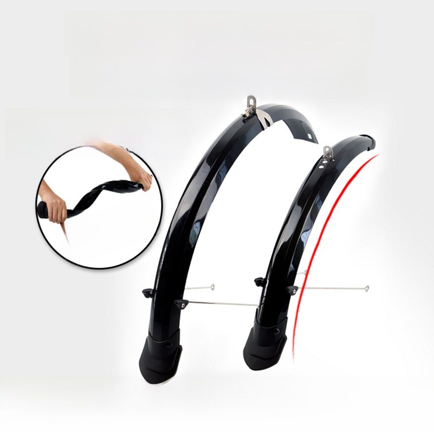 Vỏ Chắn Bùn Xe Đạp Gấp 20 Inch Toàn Diện Rộng P8 Vỏ Chắn Bùn 14 Inch Rộng S18 Đĩa Xe Đạp Phụ Kiện Đi