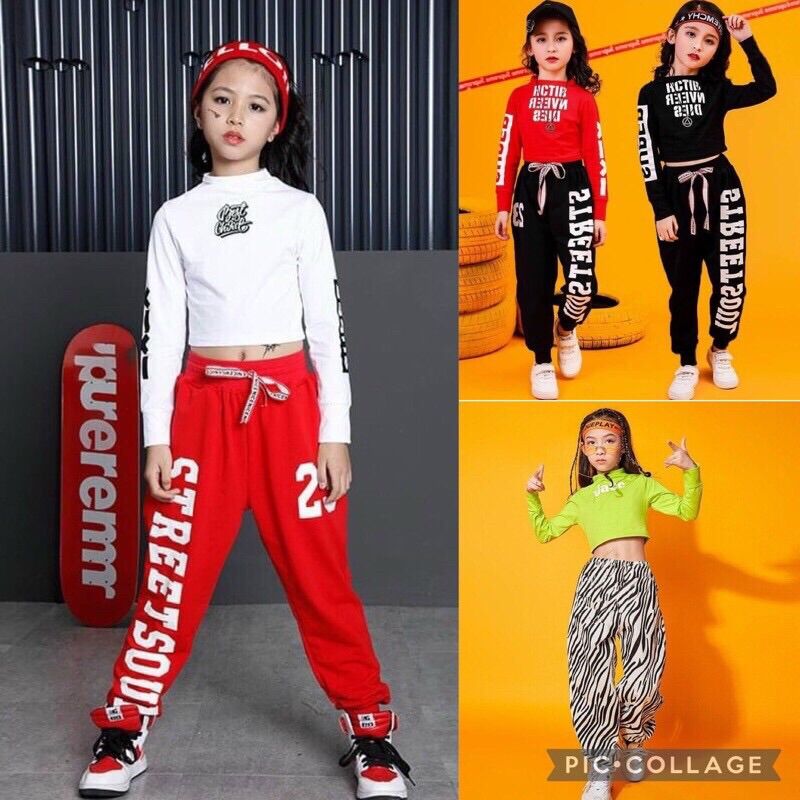 Set đồ cho bé gái sôi động , cá tính
