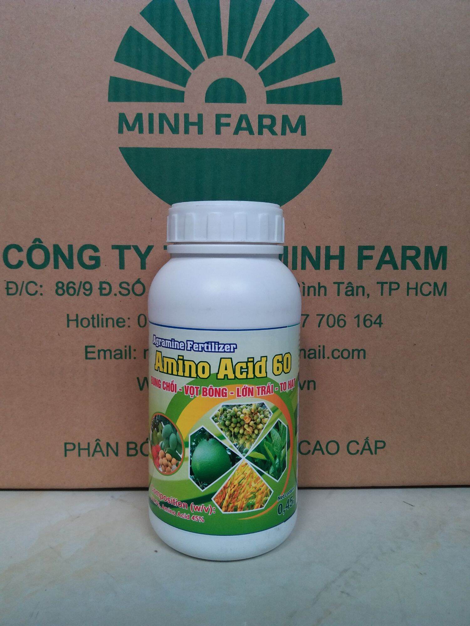 Phân bón lá cao cấp amino acid 60 500ml