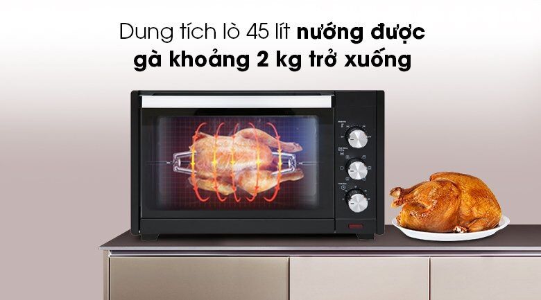 Lò nướng BlueStone EOB-7548 38 lít - Hàng chính hãng