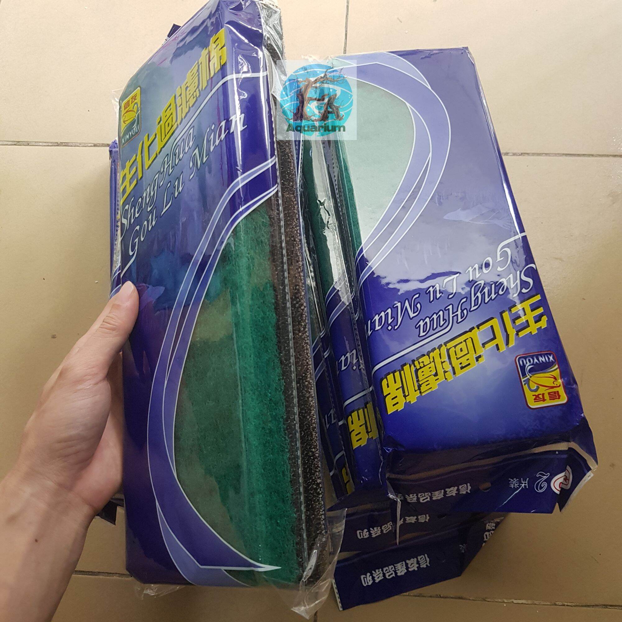 Bông lọc xanh đen loại tốt