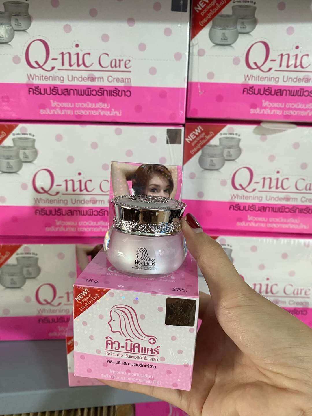 Kem ngừa thâm nách Qnic Care Whitening Underarm Cream Thái Lan