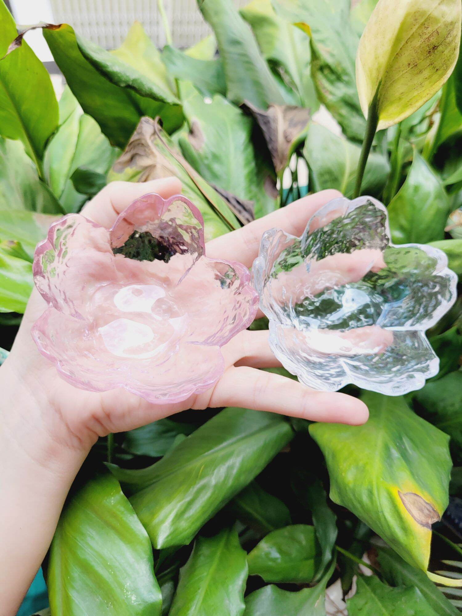 Chén Hoa Anh Đào Thủy Tinh 8.5cm Kiểu Đẹp