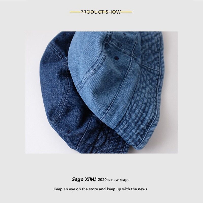 Nón Bucket Jean Xịn Xò