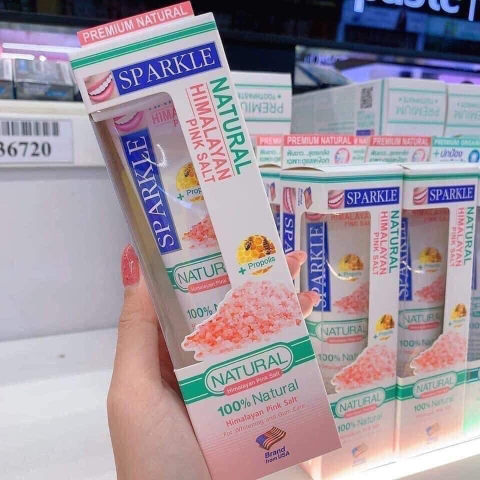 Kem đánh răng sparkle muối hồng himalayan