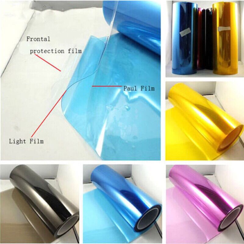 Đề can (decal) dán pha đèn (choá đèn)  màu ngọc trai