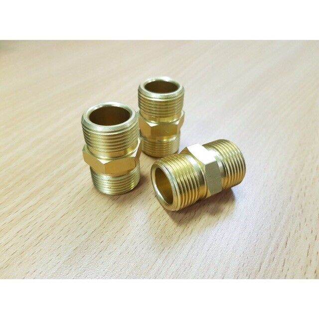 Khớp nối-kép nối-đầu nối đồng giữa 2 dây rửa xe