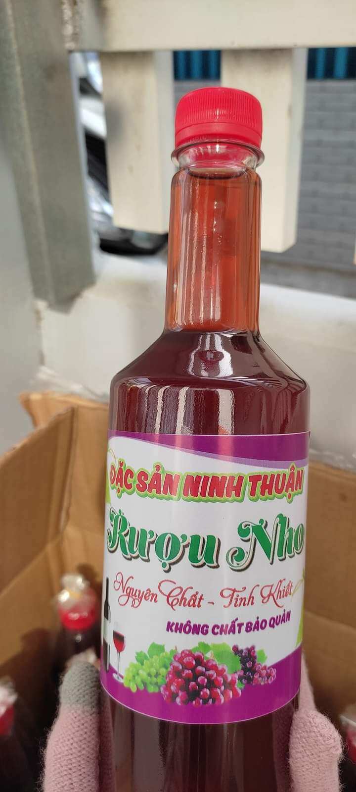 Mật Nho Phan Rang, chai nhựa 750ml