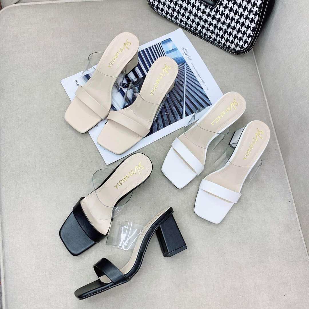 Giày xăng đan cao gót nữ size nhỏ 33 đến 45 cao 7p