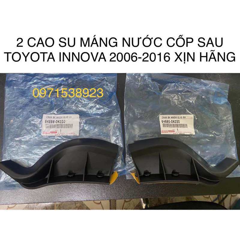 2 cao su máng nước cốp sau toyota innova 2006-2016 xịn hãng
