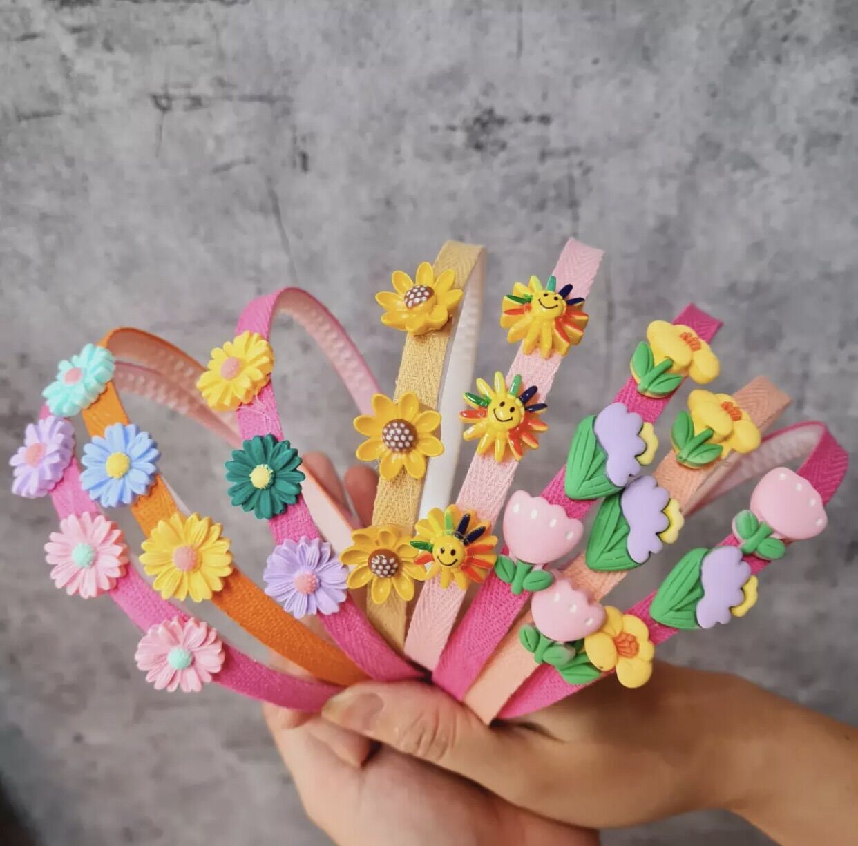 Bờm tóc/Xược Tóc Hàn Quốc Cute Cho Bé Gái