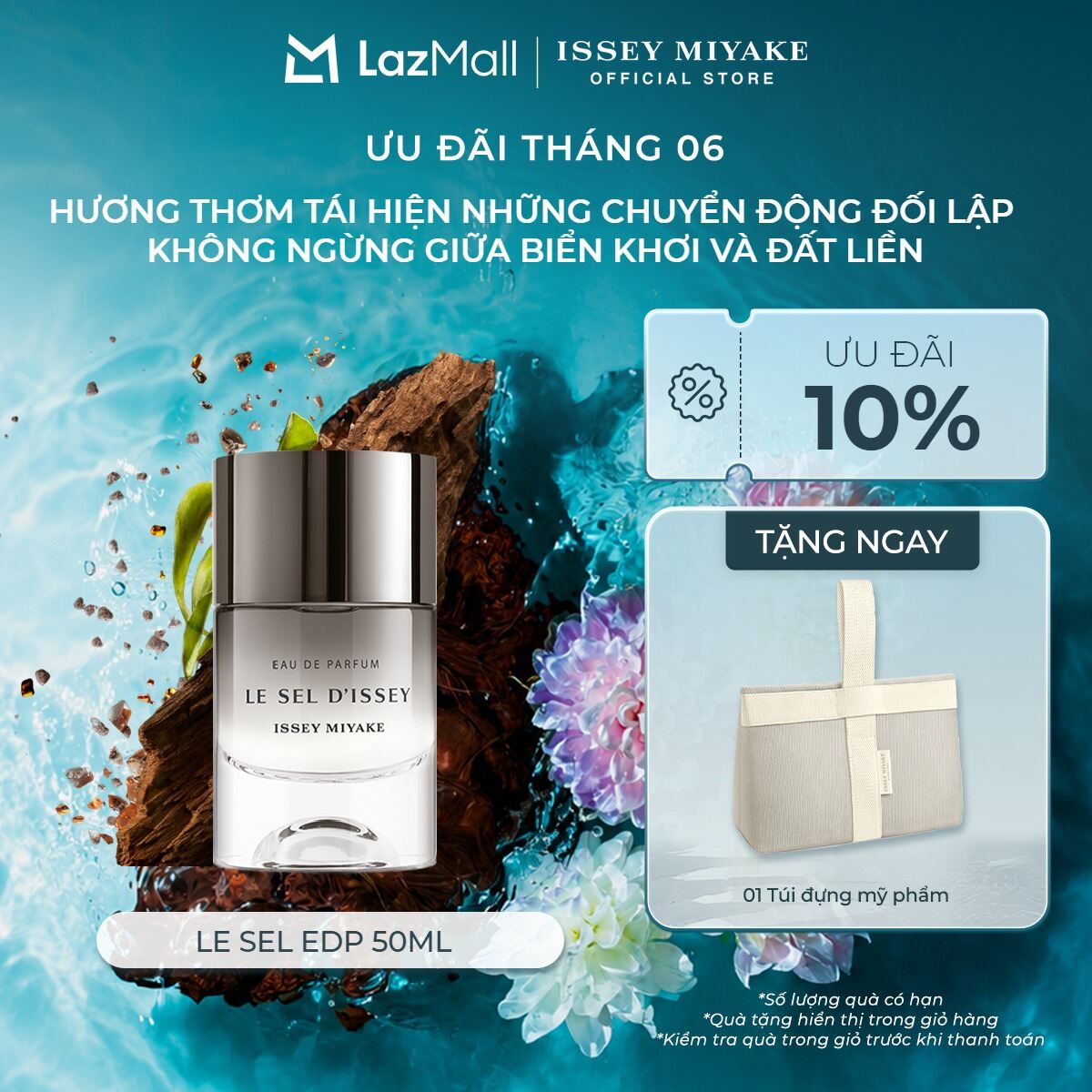 Nước Hoa nam Issey Miyake Le Sel d'Issey EDP 50ml