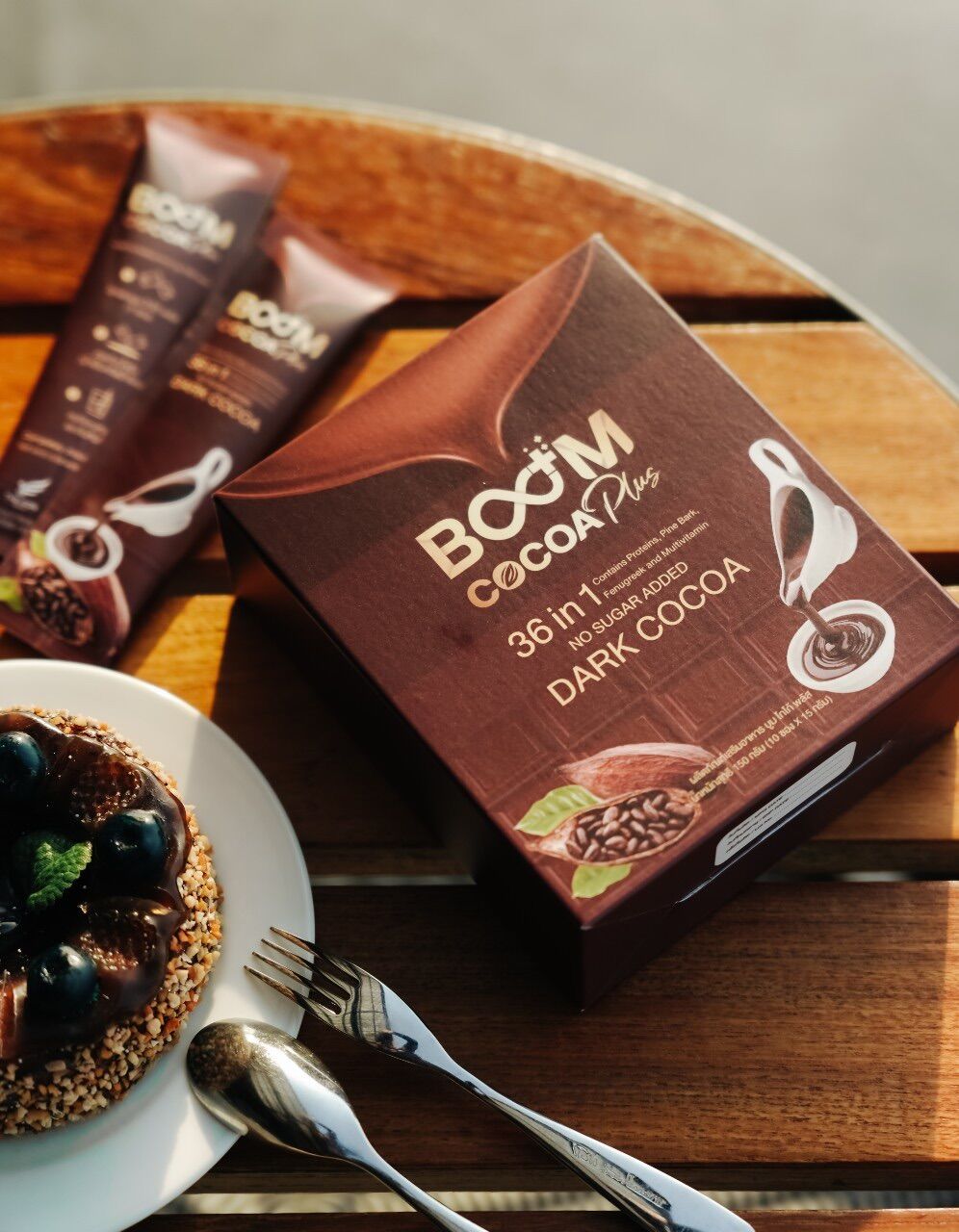 Boom Cocoa Plus ca cao nguyên chất