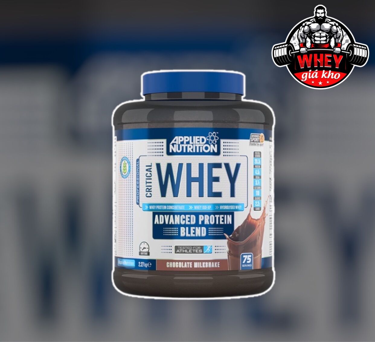 Sữa Tăng Cơ Applied Nutrition Critical Whey (75 lần dùng)