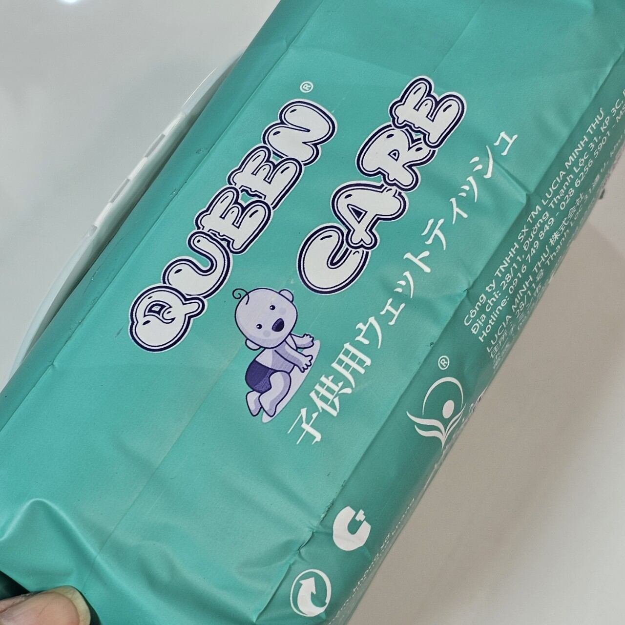 khăn ướt queen care 125 tờ