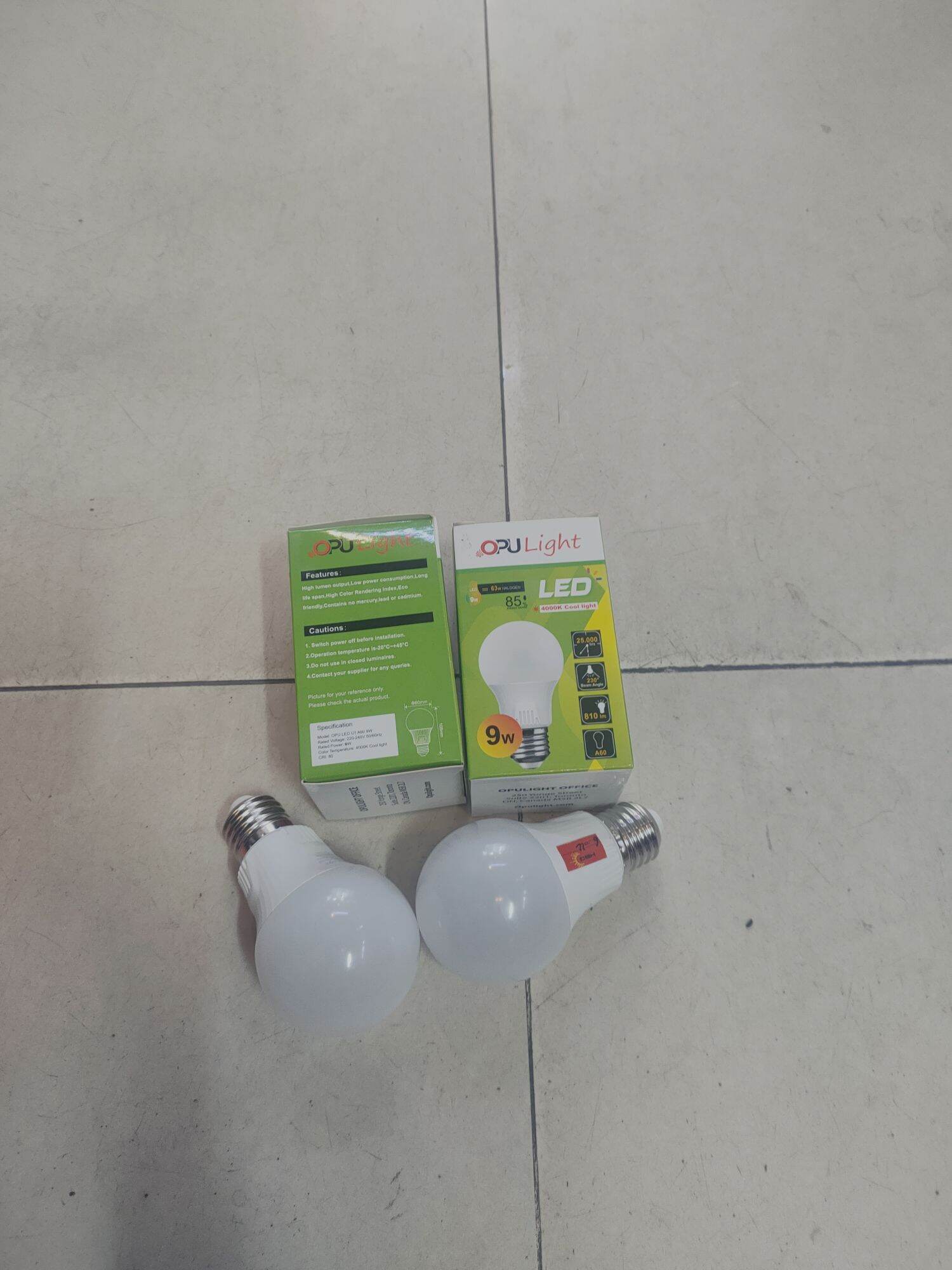Bóng led búp 9w trung tính