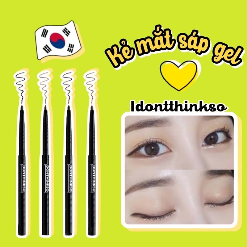 Kẻ mắt gel sáp Idontthinkso