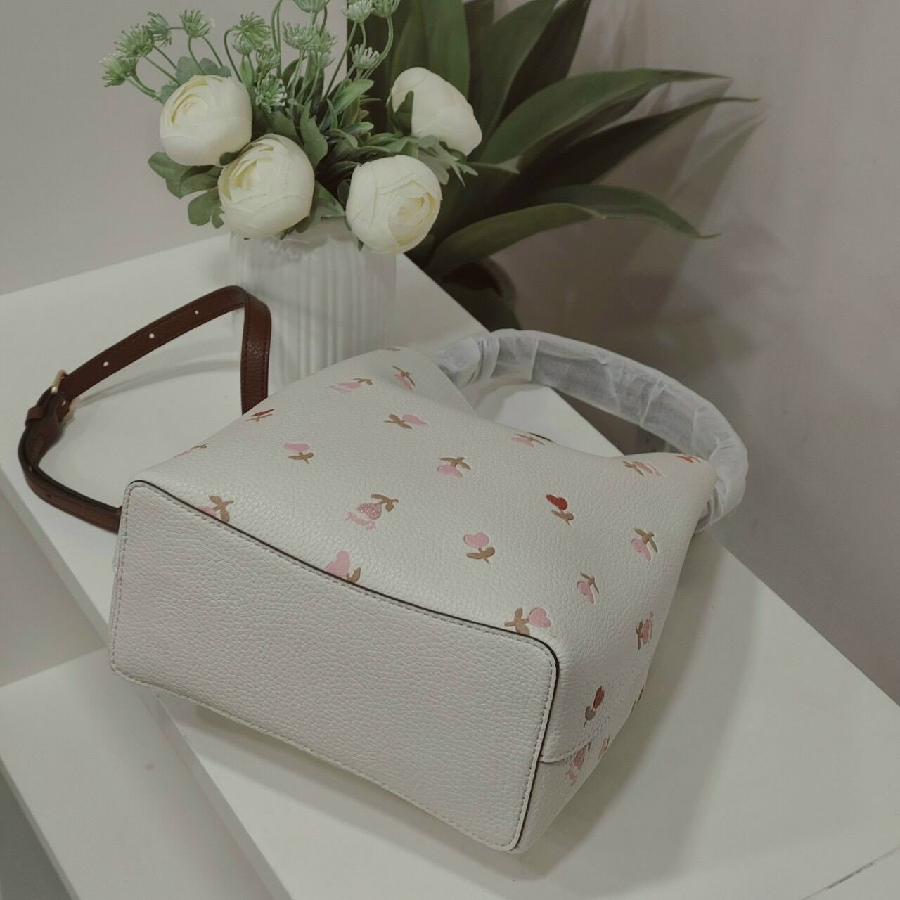 [HCM]Túi Bucket hoạ tiết xinh xắn