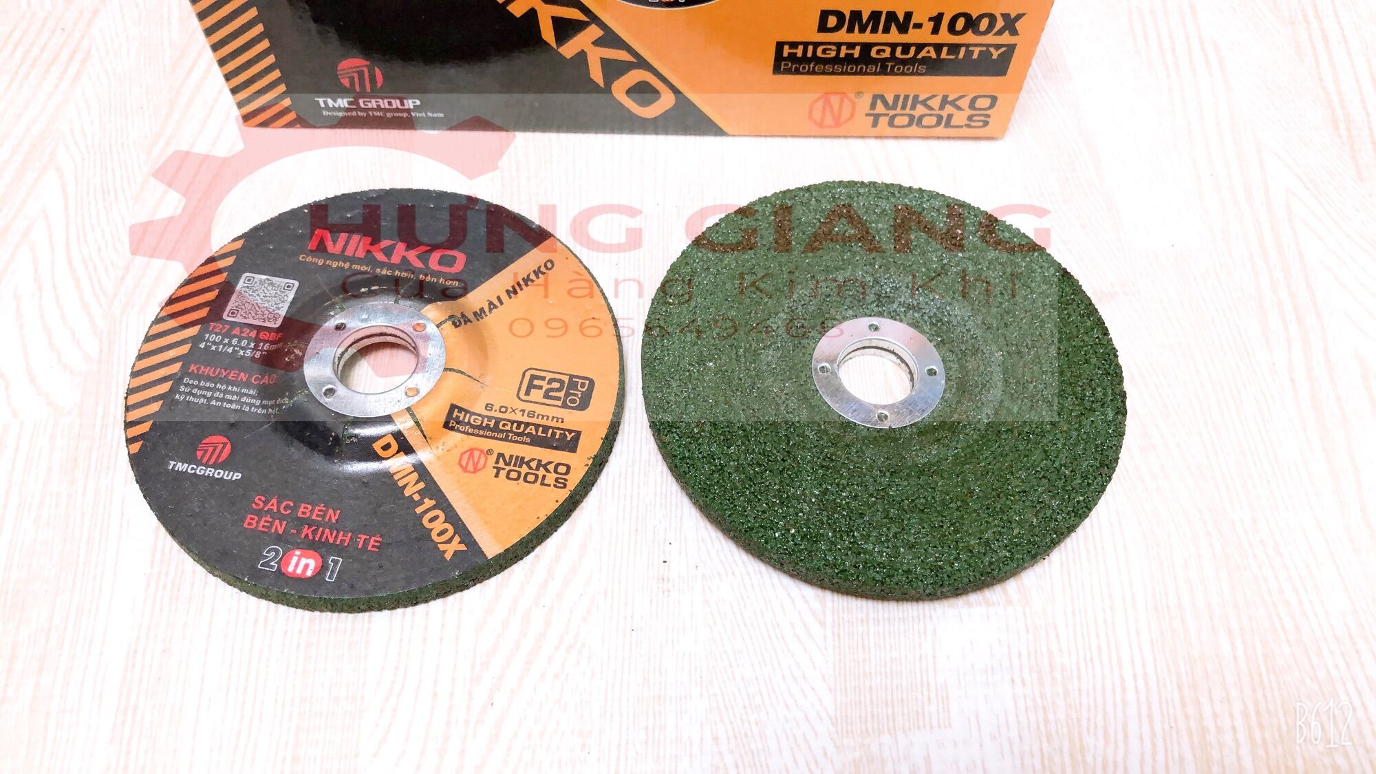 Đá Mài Sắt Inox NIKKO Phi 100 ĐÁ MÀI CAO CẤP