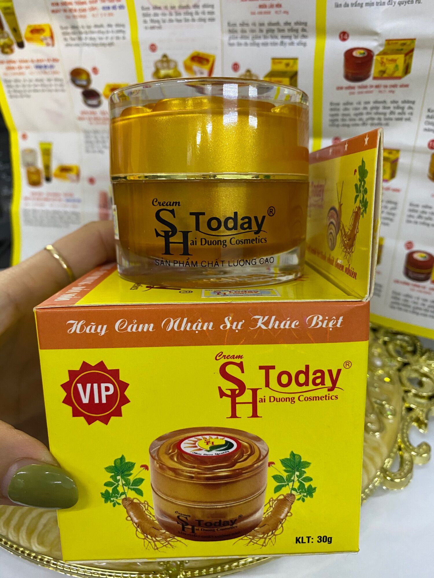 Sh Today kem nám - tàn nhanh - đồi mồi (30g)