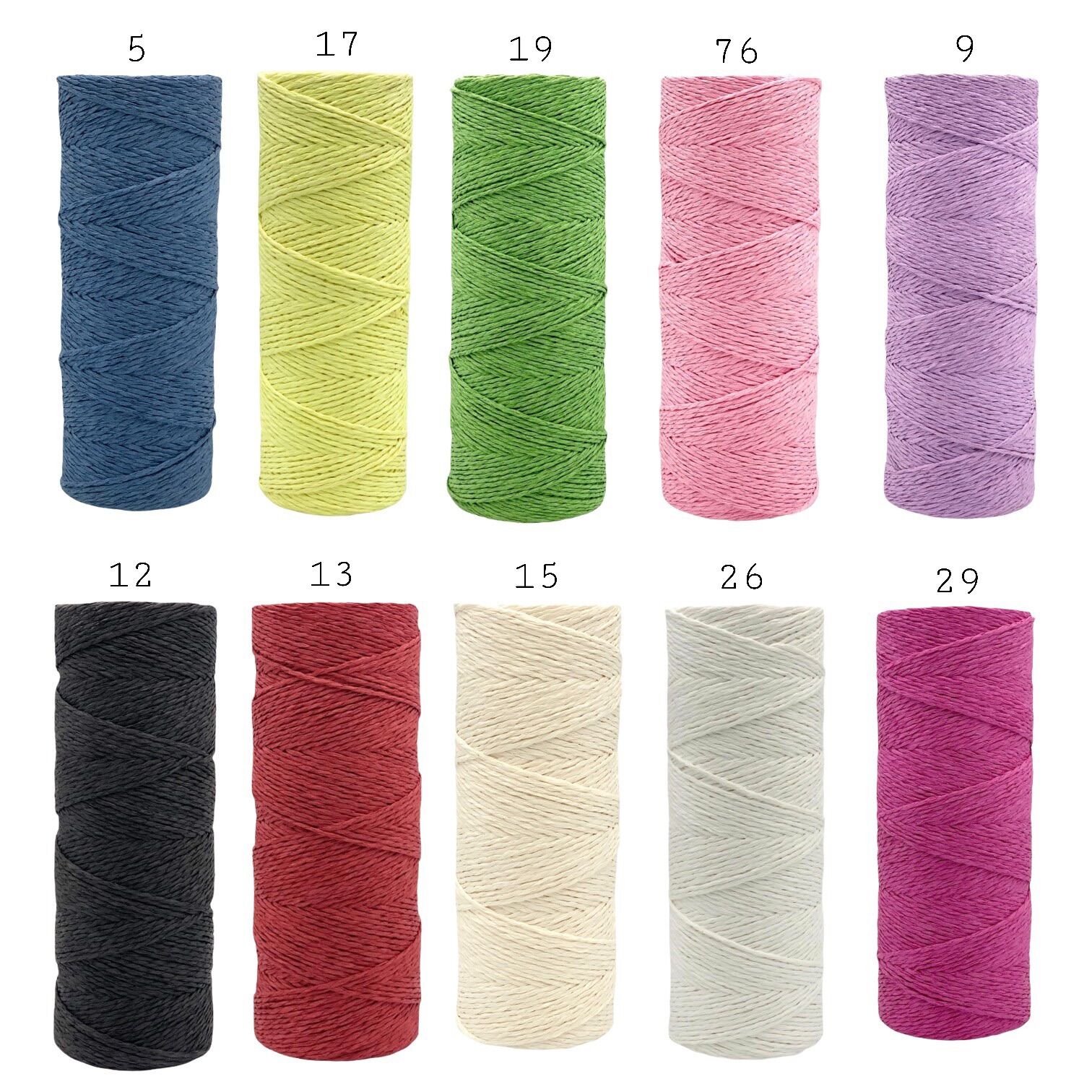 Sợi cói giấy cuộn 100gram